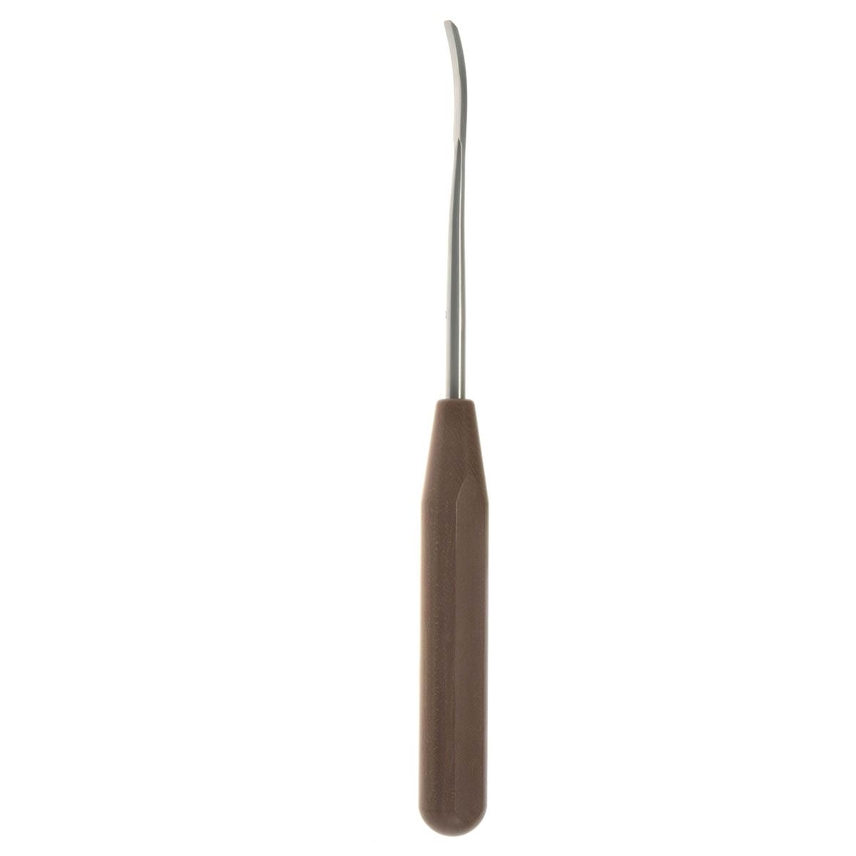 7 1/4" Perio Elevator - curved blade 3mm straight edge