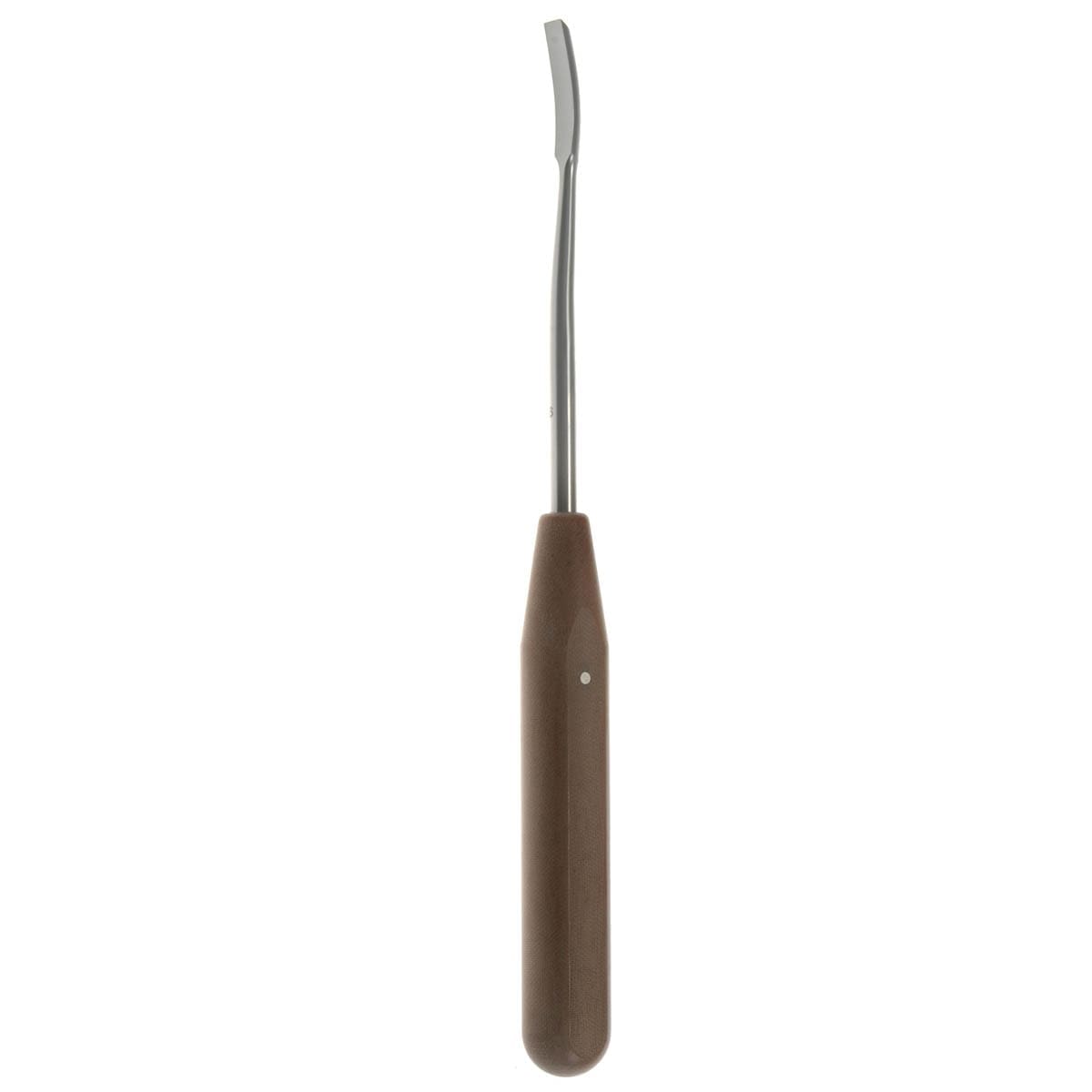 7 1/4" Perio Elevator - curved blade 6mm straight edge
