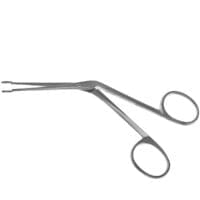 5.5" Hartman Ear Forceps 2x6mm serrated, delicate jaws