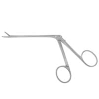 Noyes Ear Forceps shaft 77mm - 1x2 teeth 7mm serrated