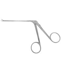Alligator Ear Forceps jaws curved left 6mm