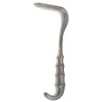Sims Vaginal Retractor - grip handle 1 1/2 x 3 1/2"
