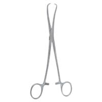 8" Jarcho Uterine Tenaculum Forceps - curved