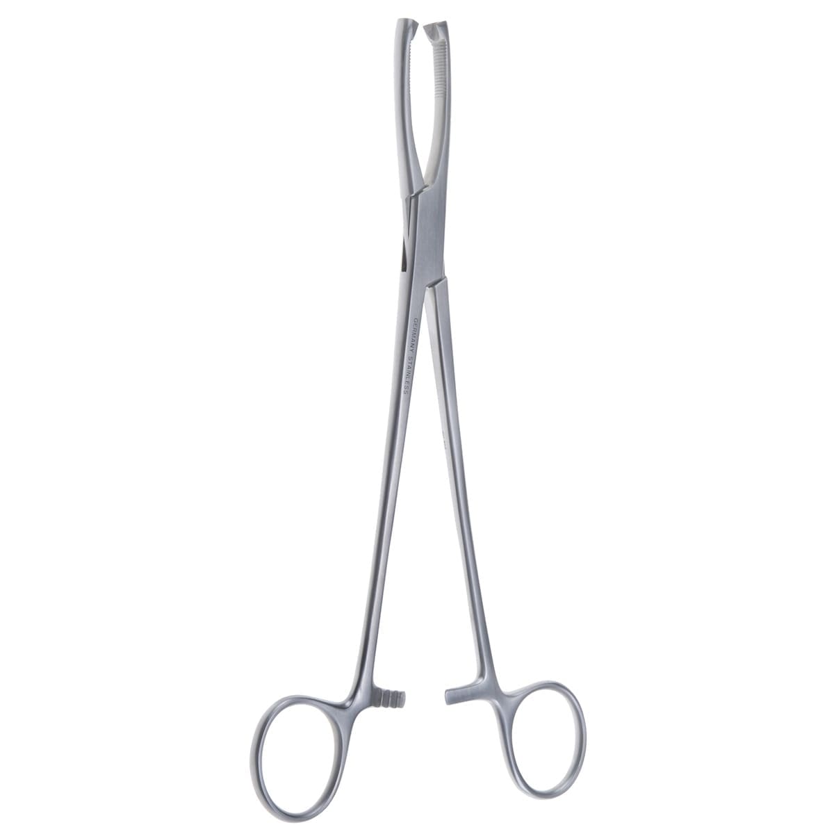 8 1/4" Jacobs Vulsellum Forceps - straight 2x2 teeth