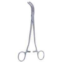 8 1/4" Glenner Hysterectomy Forceps - curved right