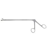 9" Wittner Uterine Biopsy Forceps - straight jaws serrated shaft