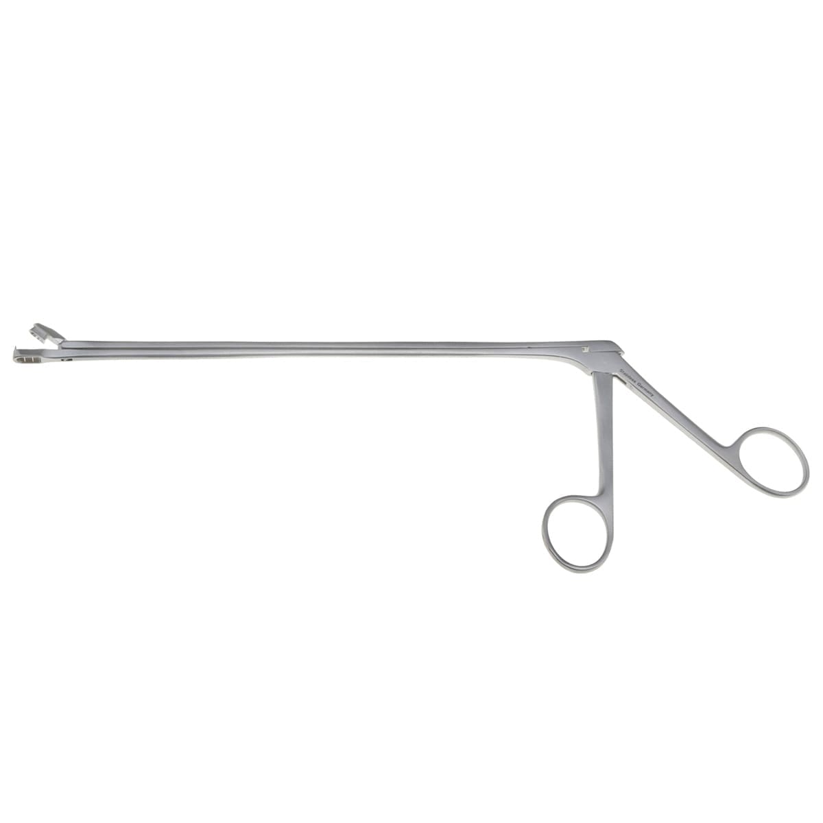 9″ Wittner Uterine Biopsy Forceps – straight jaws serrated shaft
