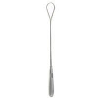 13 3/4" Recamier Placenta Curette - rigid blunt 35mm