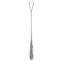 11 3/4" Bumm (Recamier) Placenta Curette - mall sharp 28mm