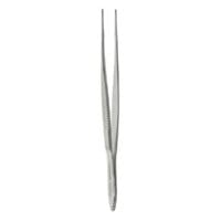 Dress Forceps - serrated stnd tips straight