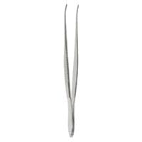 Bracken Iris Forceps - cross serrated tip