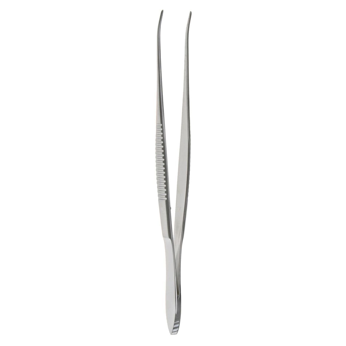 Bracken Iris Forceps - cross serrated tip