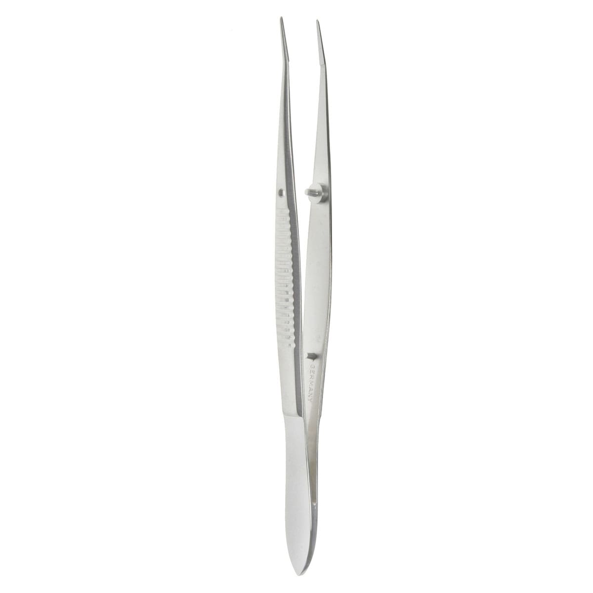 Barraquer Cilia Forceps - angled w/ plat