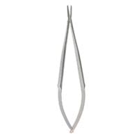 Castro Needle Holder straight - heavy 11mm jaws 5.6" serrated handle
