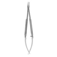 Baby Barraquer Needle Holder - curved w/o lock 94mm