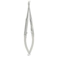 Troutman-Barraquer Needle Holder - curved w/ lock