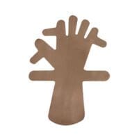 10" Lead Hand - child 2.5mm thick
