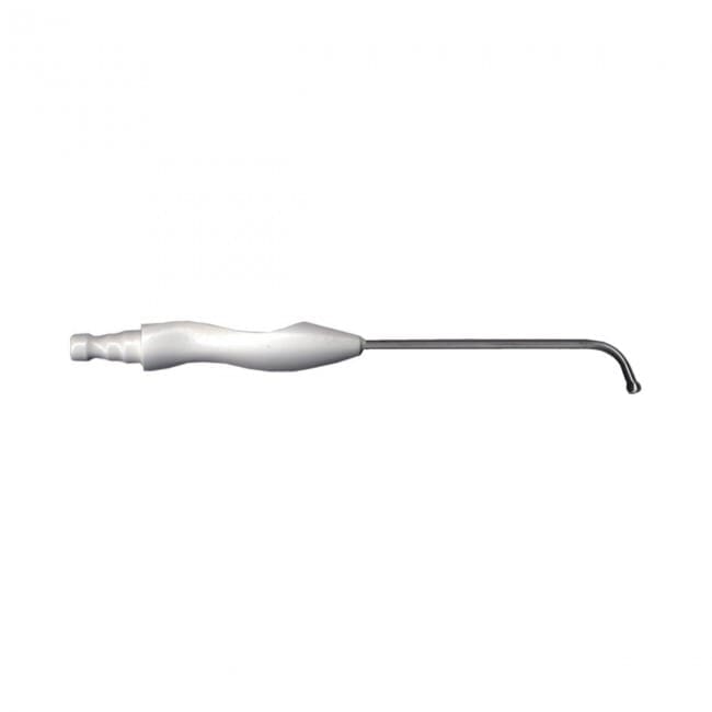 Single-Use 70° Curved Sinus Suction 9fr Ball End Tip