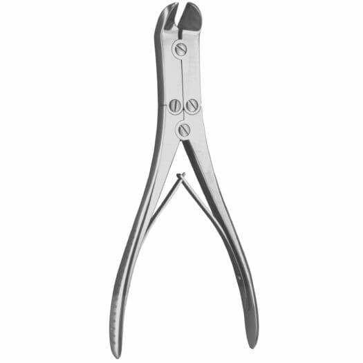 8 1/2" Double Act. Wire Cutter - angled "TC" cap 2.4mm