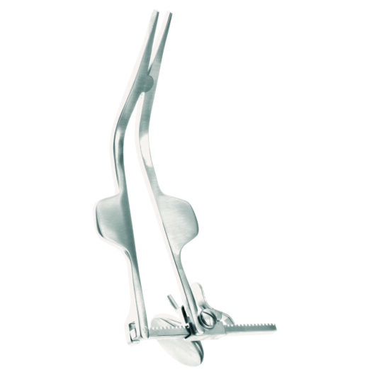 Cloward Style Lamina Speader ratchet x-cross