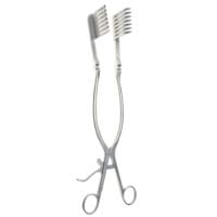Beckman Eaton Retractor, 7x7 prongs, shrp, 12 1/2"
