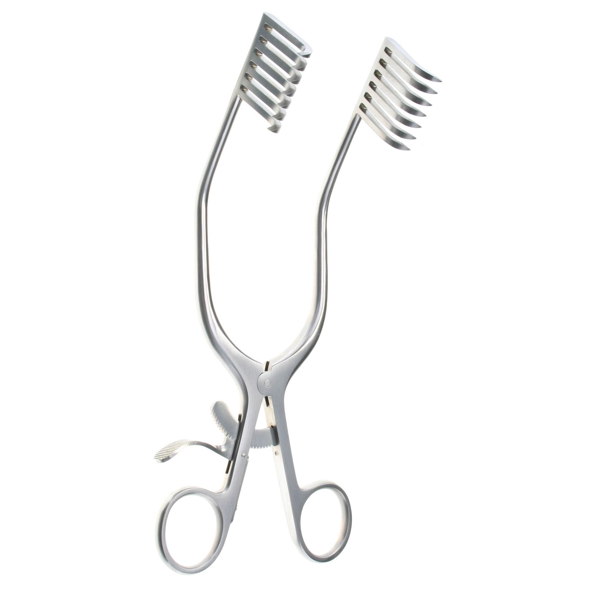 Miskimon Retractor, 7x7 prongs, shrp, 7 1/2"