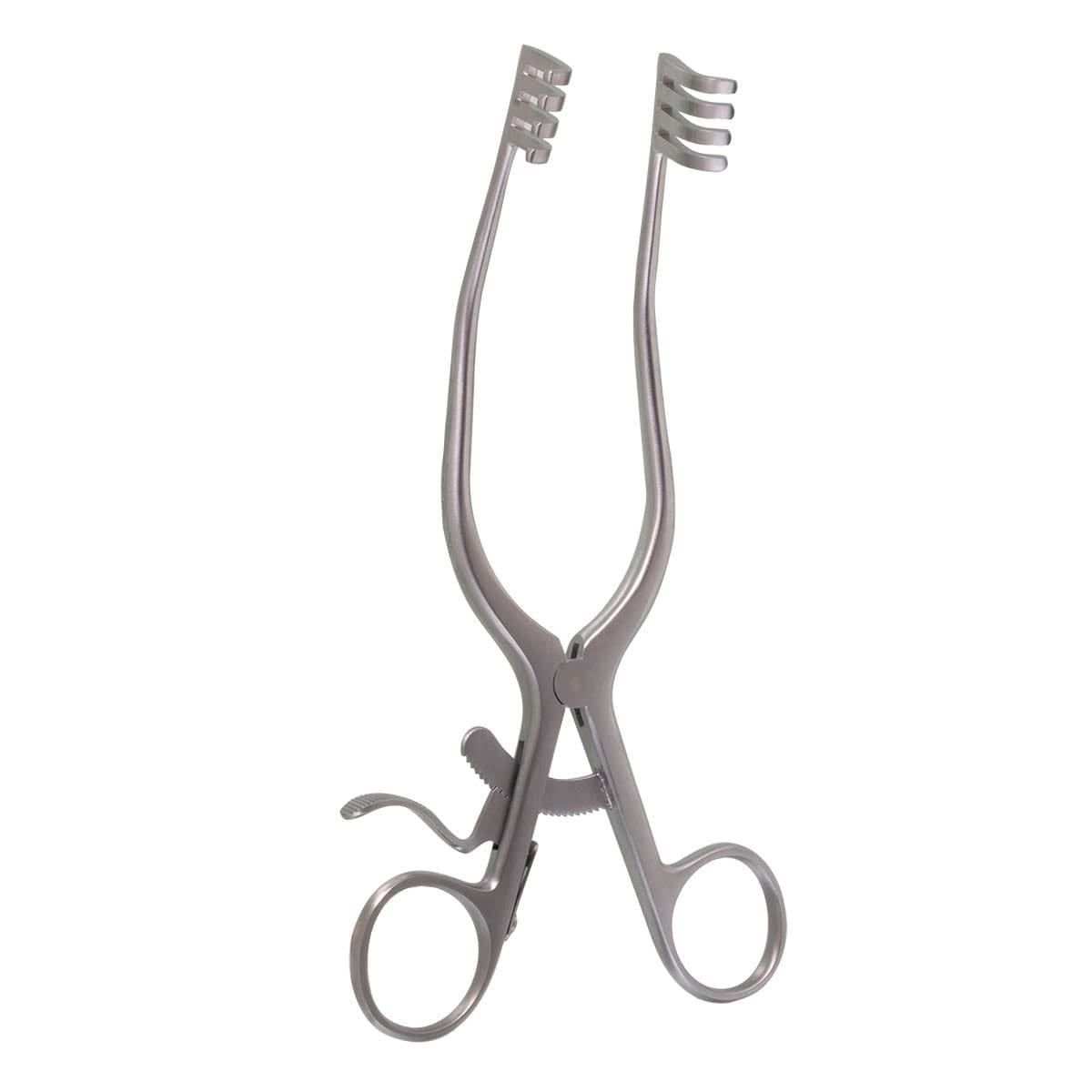 Adson Cerebellum Retractor, 7 1/2", angled, blunt 45° Angle