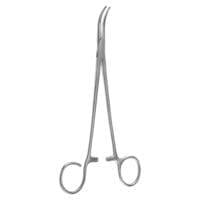 7 1/2" Schnidt-Boettcher Tonsil Forceps open ring strong curve