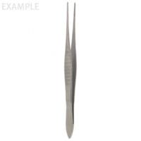 8" BOSS Forceps - extra fine 1x2 teeth cross-serrated