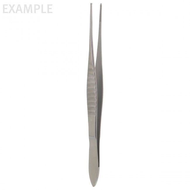 8" BOSS Forceps - extra fine 1x2 teeth cross-serrated