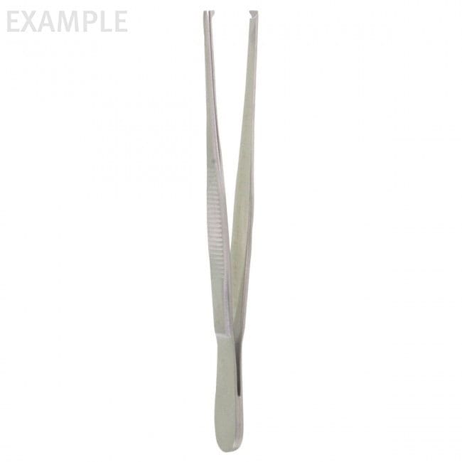 5" Tissue Forceps - 1x2 teeth std patt