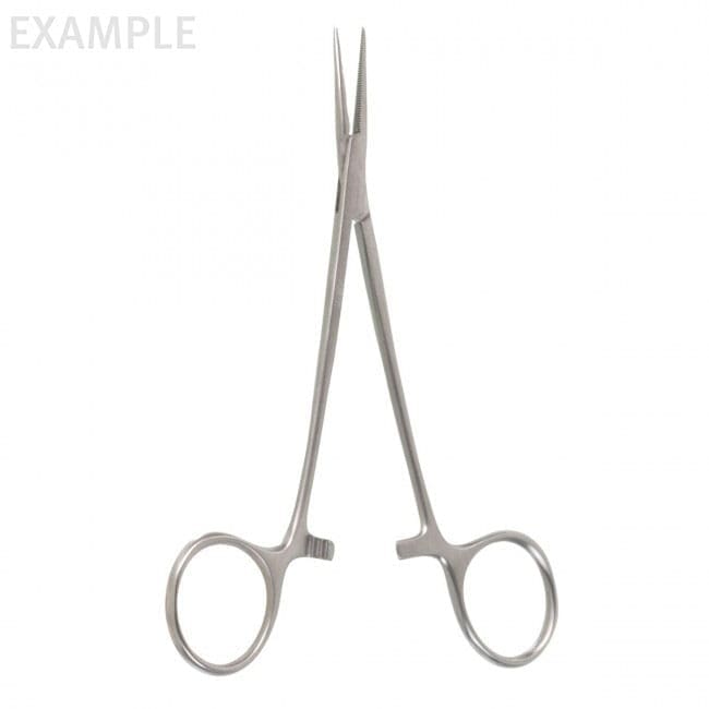5" Baby Jakes Hemo Forceps - curved
