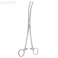 7 1/4" Roch-Ochs Hemo Forceps - curved 1x2 teeth