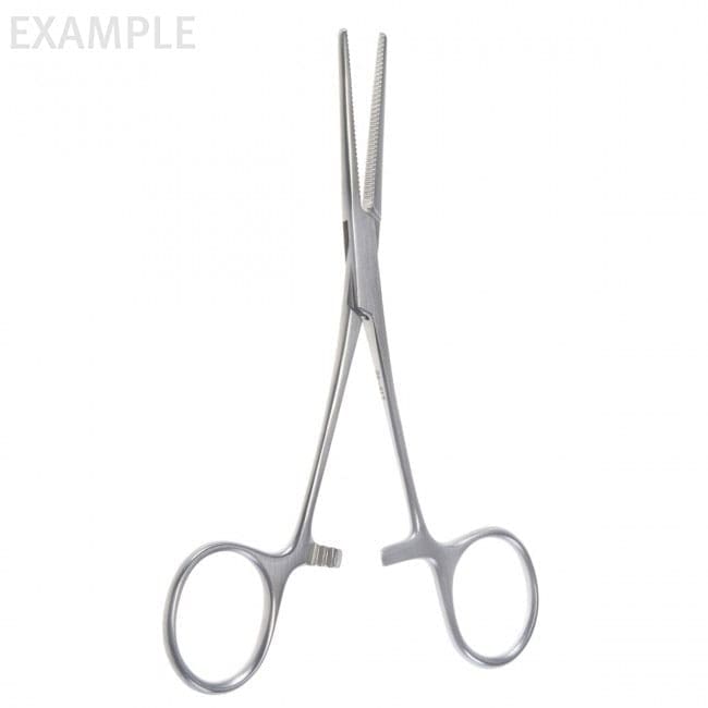 5 1/2" Pean Artery Forceps - standard pattern curved