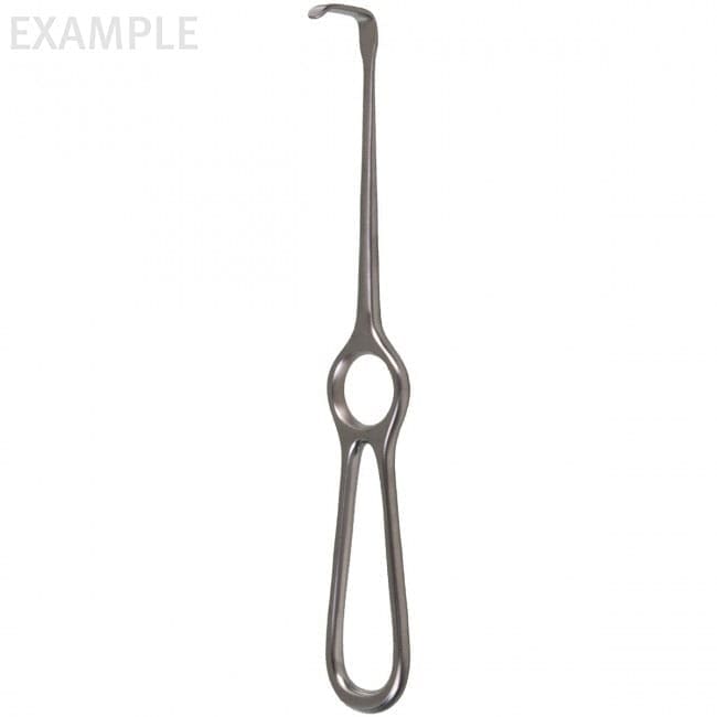 8 1/2" Kocher-Langenbeck Retractor - 35x11mm