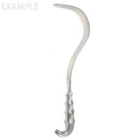 2 1/2" x 14 1/2" Deaver Retractor - hollow grip handle
