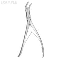 Leksell Rongeur, full curve, 8mm bite, 9"