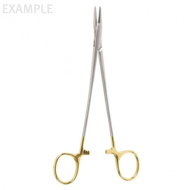 9" Crile-wood "GG" Needle Holder - left handed