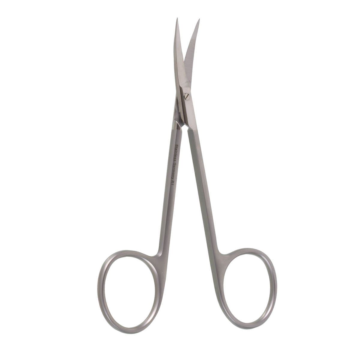 Iris Scissors, Shark Edge, curved, 4 1/2"