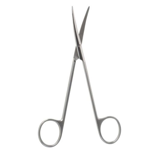 Metz Scissors, Shark Edge, slim, curved, 5 1/2"