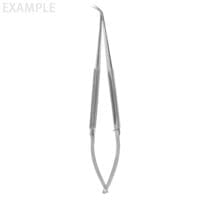 7" BOSS Microvascular Spring Handle Scissors - 60°