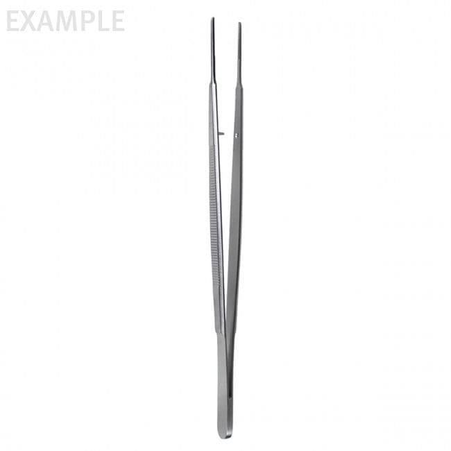 8" Gerald Dressing Forceps - serrated