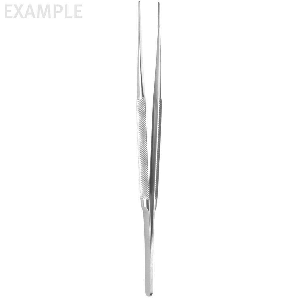 8 1/4" Gerald Debakey Tissue Forceps - 1mm tips