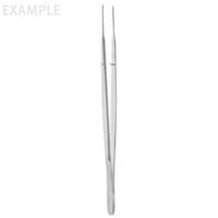 7 3/4" Gerald Tissue Forceps - x serrated 1mm tips