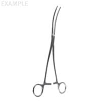 12" Debakey Aortic Aneurysm Clamp - 10cm 2x3 teeth