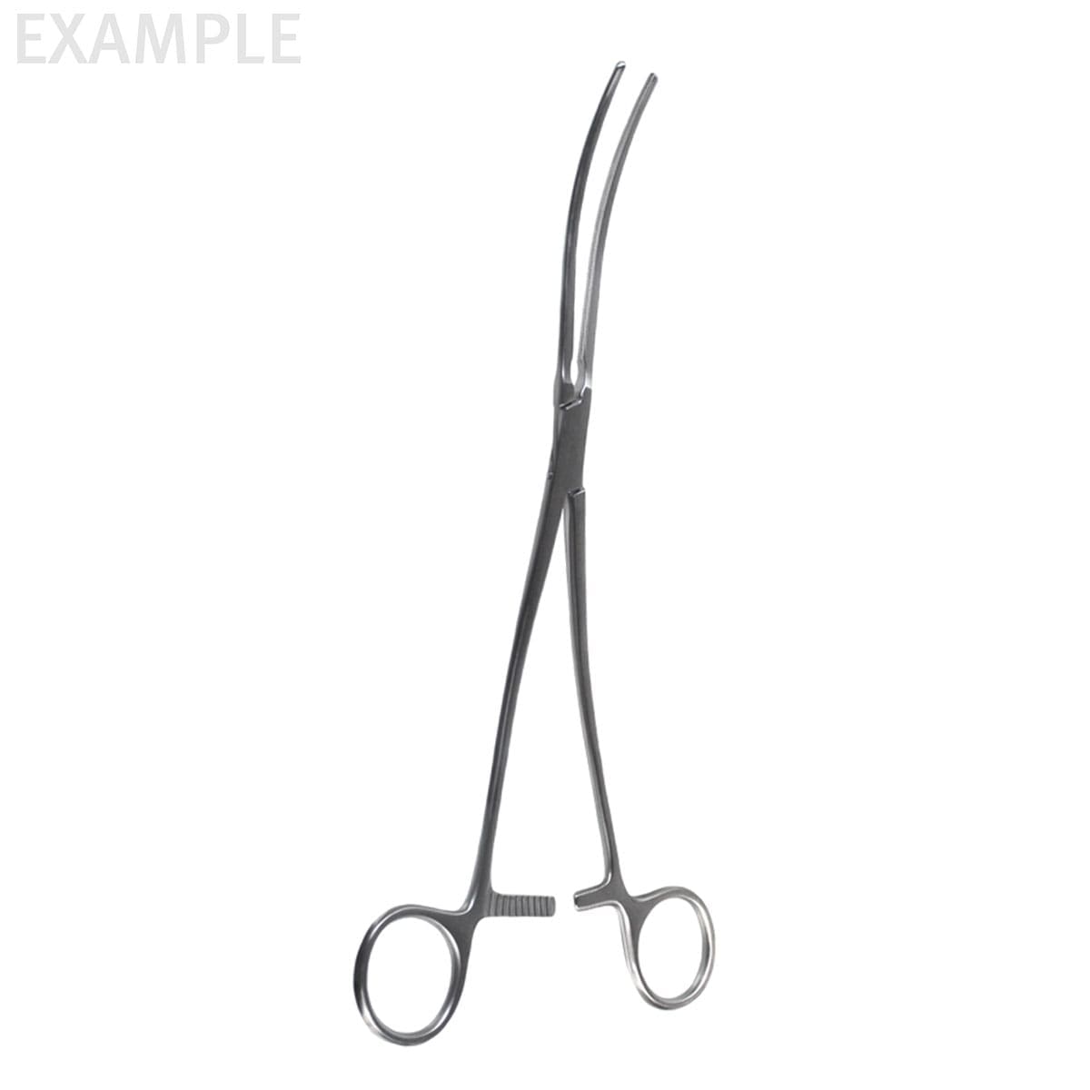 12" Debakey Aortic Aneurysm Clamp - 10cm 2x3 teeth