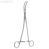 9 1/2" Debakey Bahnson Clamp - medium curve