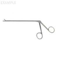 5.5" Decker Forceps 1.5x5mm curved left