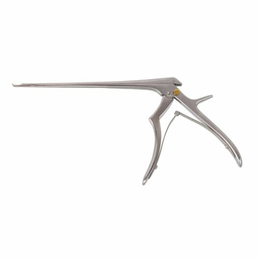 APEX Ejector Rongeur, Micro, 7" (175mm) 1mm, 40° up, Thin Footplate Stainless Steel, CUSTOM ORDER