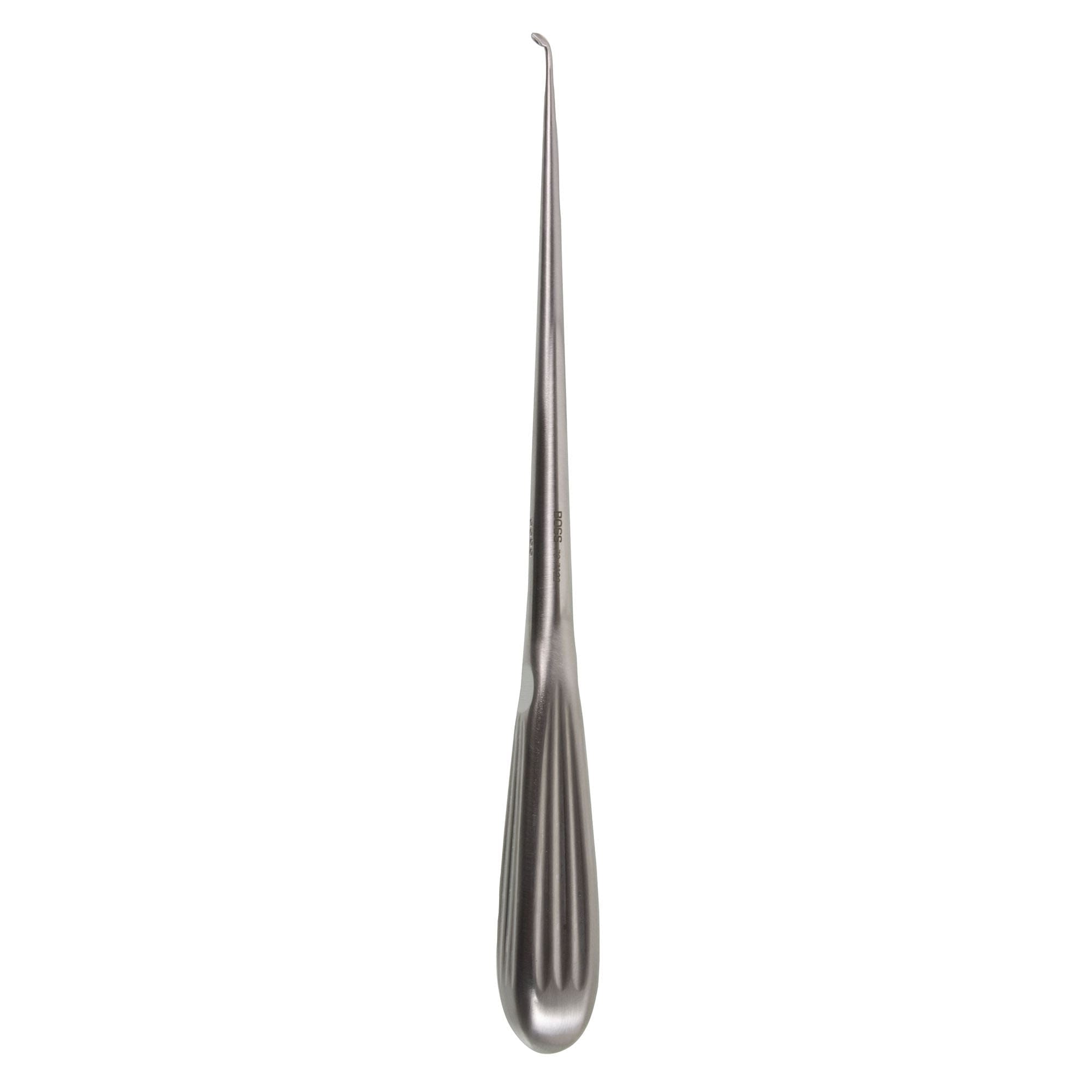 9" Spinal Fusion Curette - angled size 0000